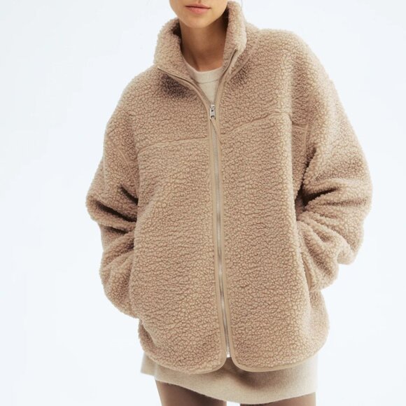 H&M MAMA Before & After Babywearing Fleece Jacket - Picture 3 of 10